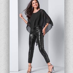 NWOT  sequin jumpsuit